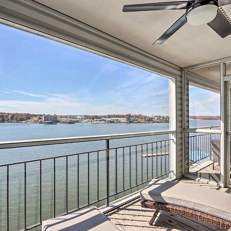 Sunny Osage Beach With Balcony And Lakefront View Экстерьер фото